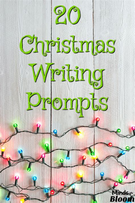 20 Christmas Writing Prompts Minds In Bloom Creative Writing On Christmas - Creative Writing On Christmas