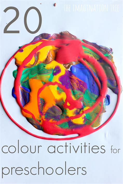 20 Colour Activities For Preschoolers The Imagination Tree Color Activity For Preschoolers - Color Activity For Preschoolers