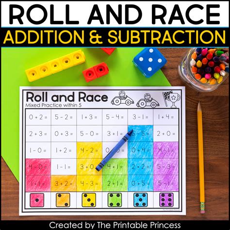20 Dice Games For Math Reading Art And Dice Math Worksheet 1st Grade - Dice Math Worksheet 1st Grade