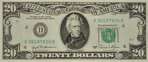 The 1981 series $20 bills are valued to be $25 if present in an extremely fine condition. In contrast, the uncirculated $20 bills are worth almost $65 if they are of an MS 63 grade. On the other hand, the 1981-A series of the 20 dollars bill in an extremely fine condition can be sold for roughly $25.. 