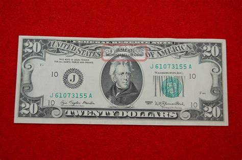 LOT OF 2 Vintage 1977 20 Dollar Bill CRISP VERY GOOD CONDITION. $79.99. Series 1977 US One Hundred Dollar Bill $100 New York B 27753719 B small face. $140.00. $3.99 shipping. ... VINTAGE 1977 series 100 dollar Bill Very Rare Misaligned Crisp And Flat. $100.00. 0 bids. $5.25 shipping. Ending Friday at 1:23PM PDT 4d 7h.. 
