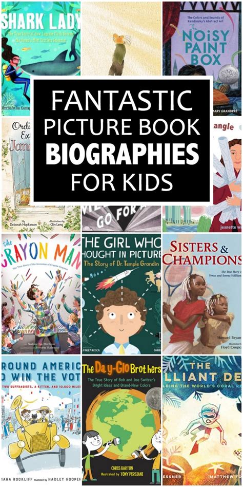 20 Fantastic Picture Book Biographies For Kids Everyday Kindergarten Biography - Kindergarten Biography