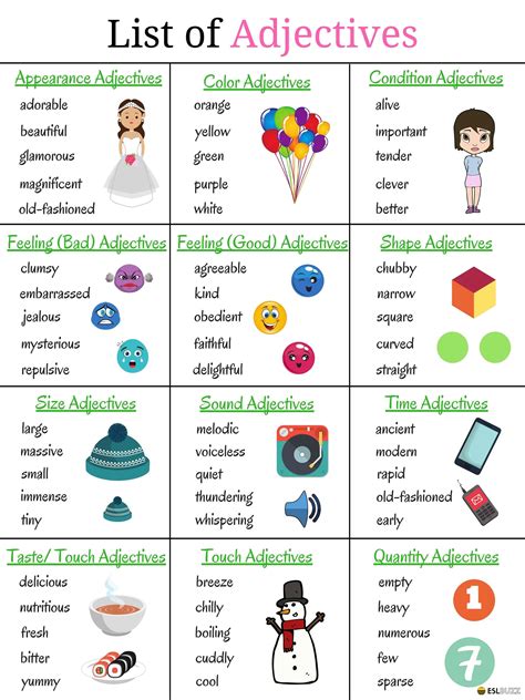 20 Free Adjective Activities With Resources Making English Adjectives Activity For Grade 1 - Adjectives Activity For Grade 1