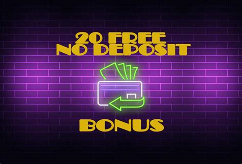 20 free no deposit