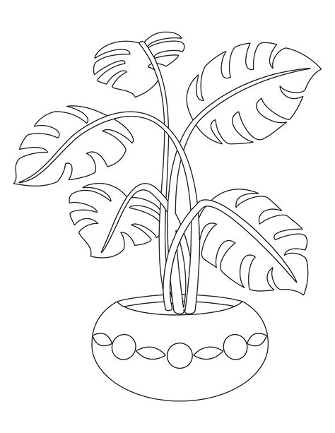 20 Free Printable Plant Coloring Pages Esl Vault Printable Plant Coloring Pages - Printable Plant Coloring Pages