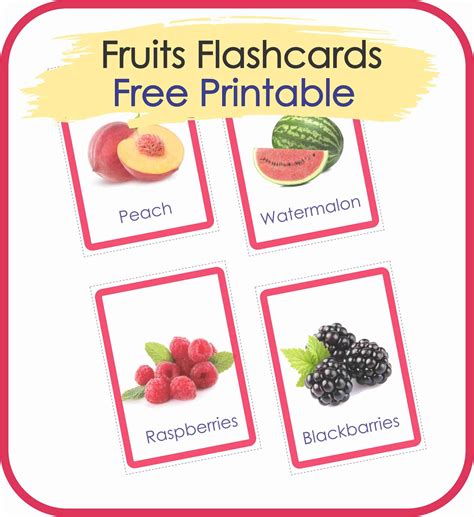 20 Fruits Flashcards Free Printable Montessoriseries Printable Pictures Of Fruits - Printable Pictures Of Fruits