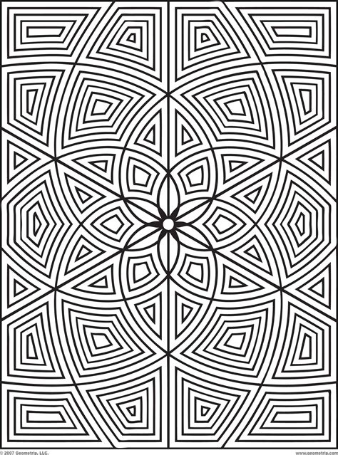 20 Geometric Coloring Pages Free Pdf Printables Geometry Coloring Pages Printable - Geometry Coloring Pages Printable
