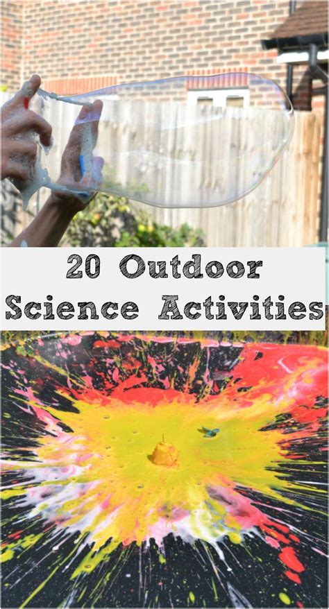 20 Great Outdoor Science Experiments Science Sparks Easy Outdoor Science Experiments - Easy Outdoor Science Experiments