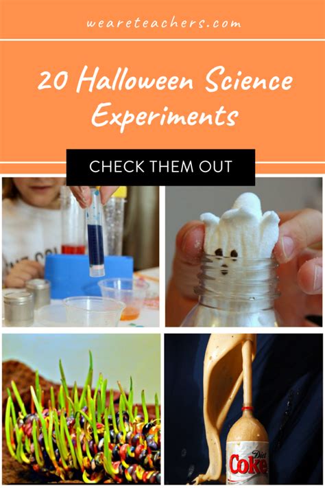 20 Halloween Science Experiments For Classrooms Weareteachers Halloween Science Preschool - Halloween Science Preschool