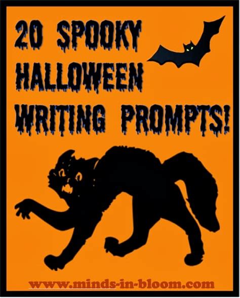 20 Halloween Writing Prompts Minds In Bloom Halloween Writing Prompts Middle School - Halloween Writing Prompts Middle School