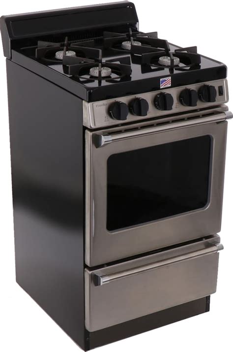 20 inch stove. Sep 23, 2014 · Frequently bought together. This item: Avanti GR2013CSS Gas Range, 20", Black,Stainless Steel. $62996. +. Broan-NuTone F402404 Exhaust Fan for Under Cabinet Two-Speed Four-Way Convertible Range Hood Insert with Light, 24-Inch, Stainless Steel. $8499. 