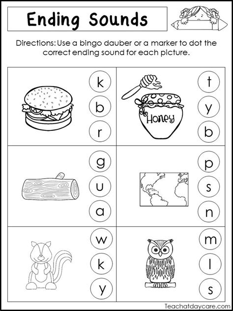 20 Kindergarten Ending Sounds Worksheet Kindergarten Ending Sounds Worksheet - Kindergarten Ending Sounds Worksheet
