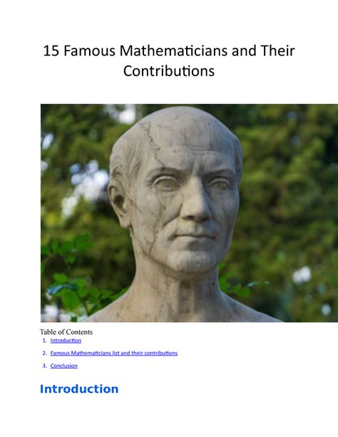 20 mathematicians and their contributions to geometry quizlet
