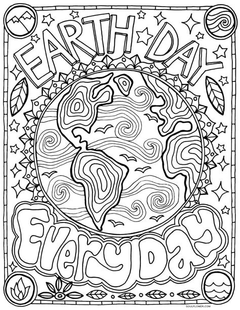 20 Meaningful Earth Day Printable Coloring Pages For Natural Resources Coloring Pages - Natural Resources Coloring Pages