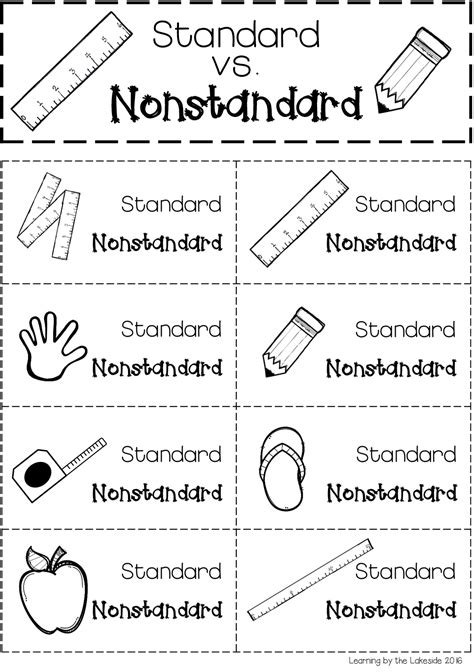 20 Nonstandard Measurement Worksheets Nonstandard Measurement Worksheet - Nonstandard Measurement Worksheet