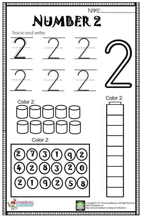 20 Number 2 Worksheets For Preschool Number 2 Preschool Worksheet - Number 2 Preschool Worksheet