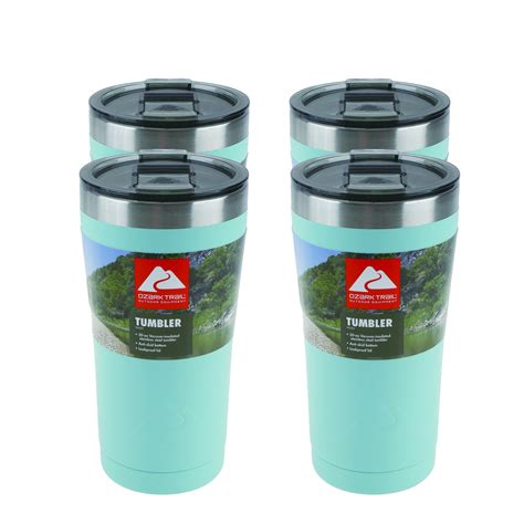 Tumbler Lids Spillproof 20 oz, 4 Pack Splash Resistant Lid for Beast,Juro,Ozark Trail,Atlin,Coffee Mug and More Cooler Cup,Covers for 20 Ounce Tumbler . Visit the BLUEGALA Store. 4.3 4.3 out of 5 stars 507 ratings. 400+ bought in past month. $8.99 $ 8. 99 ($2.25 $2.25 / Item). 