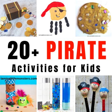 20 Pirate Activities For Kids Taming Little Monsters Pirate Science Activities - Pirate Science Activities