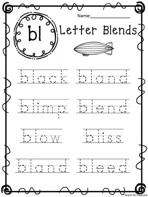 20 Printable Blends Trace The Word Worksheets Made Tr Blend Worksheet - Tr Blend Worksheet