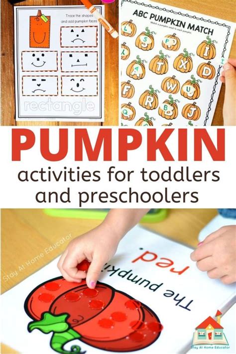 20 Pumpkin Printables For Preschoolers Stay At Home Preschool Pumpkin Worksheets - Preschool Pumpkin Worksheets
