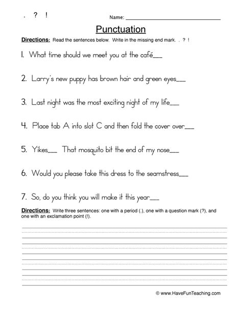 20 Punctuation Worksheets 5th Grade Simple Template Design Punctuation Worksheets 5th Grade - Punctuation Worksheets 5th Grade