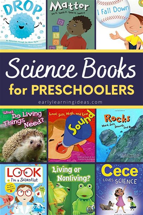 20 Science Books For Preschoolers Preschool Play And Science Preschool Books - Science Preschool Books