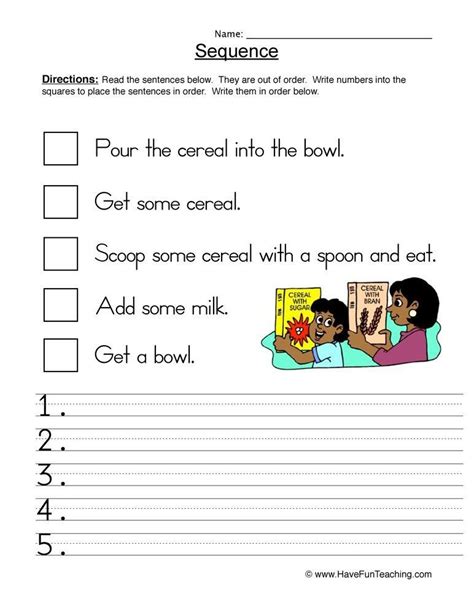 20 Sequencing Worksheets For 2nd Grade Simple Template Sequencing Worksheets For 2nd Grade - Sequencing Worksheets For 2nd Grade