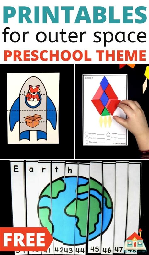 20 Space Printables For Preschoolers Stay At Home Space Worksheets For Preschool - Space Worksheets For Preschool