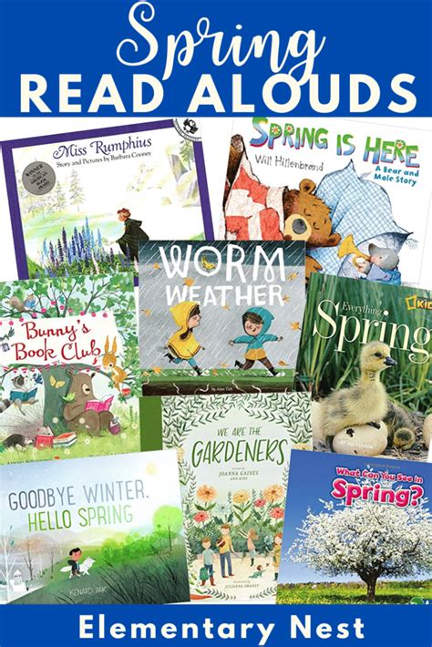 20 Spring Books And Read Alouds For First Read Aloud First Grade - Read Aloud First Grade