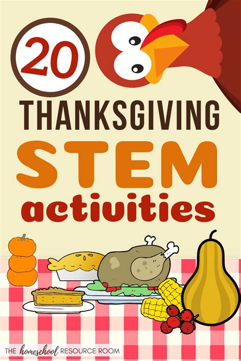 20 Thanksgiving Stem Activities The Homeschool Resource Room Thanksgiving Science Activities - Thanksgiving Science Activities
