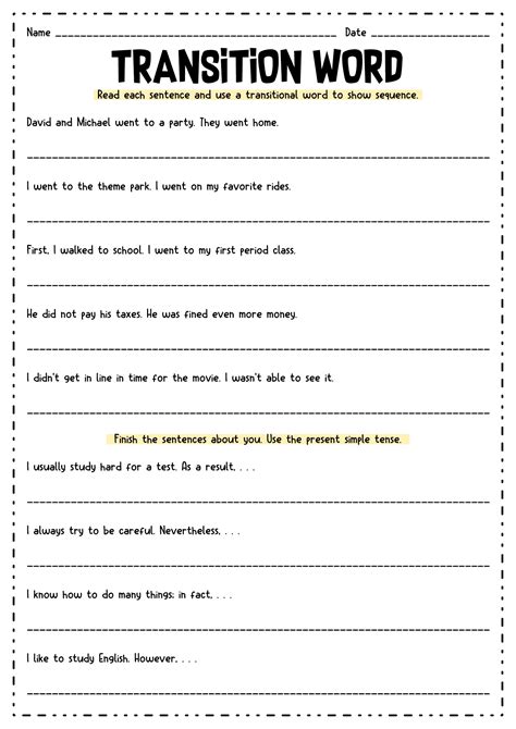 20 Transition Words Worksheets 4th Grade Desalas Template Habitat Worksheets For 1st Grade - Habitat Worksheets For 1st Grade