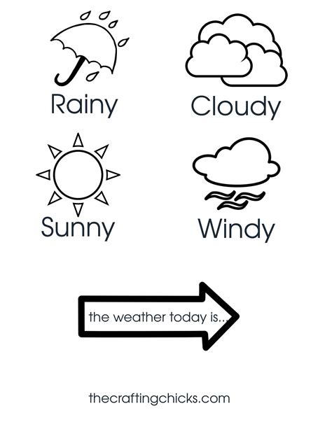 20 Weather Printables For Preschoolers And Kindergarteners Today S Weather Report Worksheet Preschool - Today's Weather Report Worksheet Preschool