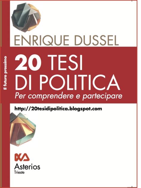 Read Online 20 Tesi Di Politica 