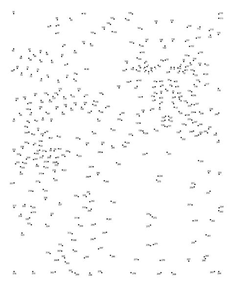 200 Dot to Dot Coloring Pages Printable Sheets Extreme Dot to dot