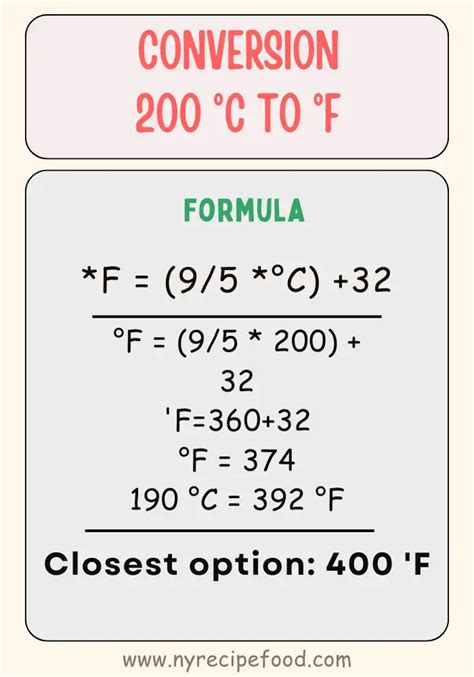 200 C To F
