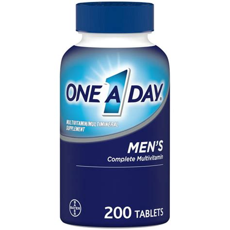 200 Count One A Day Men S Multivitamin Counting 1 To 200 - Counting 1 To 200