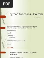 200 Python Exercises