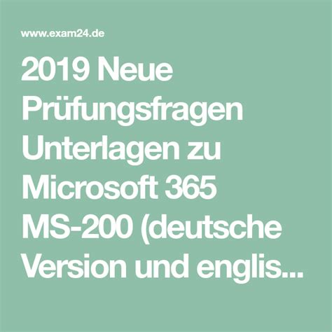 200-201 Deutsch Prüfungsfragen
