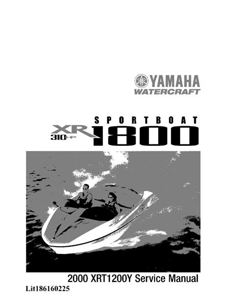 2000 2001 yamaha xr1800 xrt1200 sportboot service manual. - Manuale di progettazione cassa di legno.