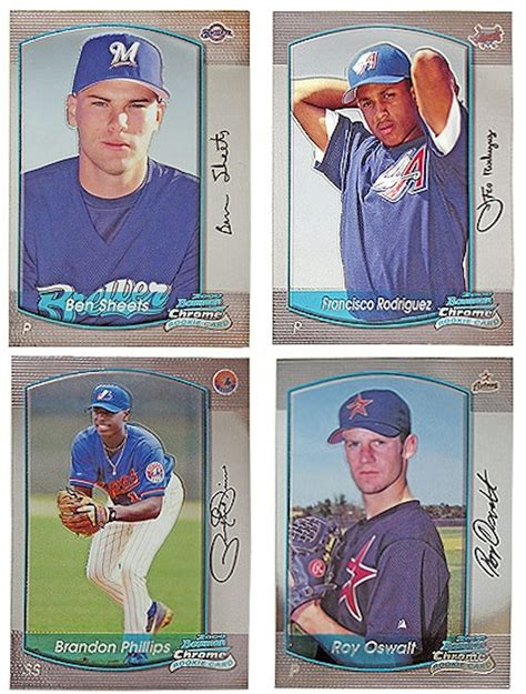 2000 Bowman Chrome Baseball Cards - The Cardboard Connection