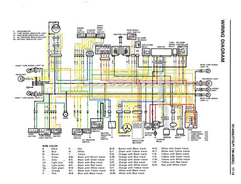 2000 Suzuki Intruder 1500 Wiring Diagram