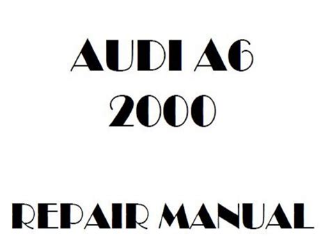 2000 audi a6 repair manual free. - Süddeutsches germanentum und leibeszucht der jugend.