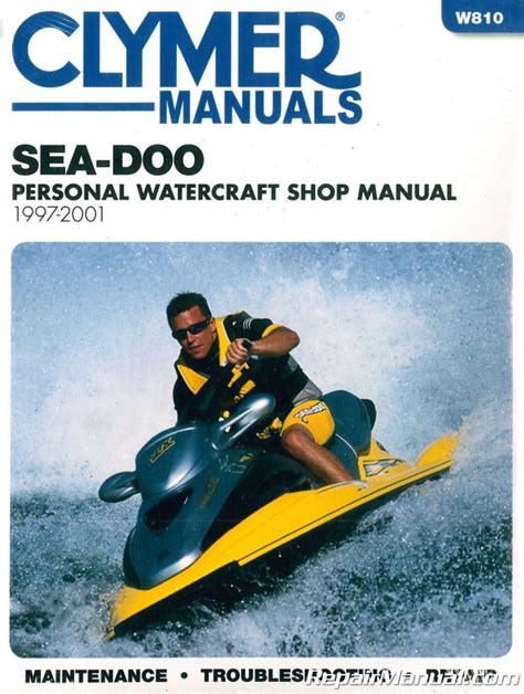 2000 bombardier seadoo personal watercraft service repair shop manual. - Briggs and stratton repair manual 128m020943f1.