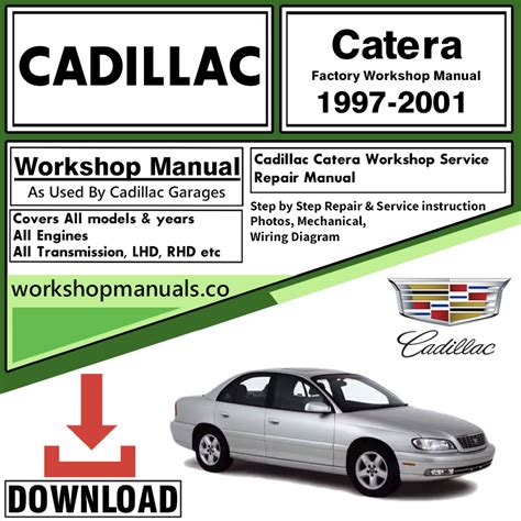 2000 cadillac catera service repair manual software. - Guida di riferimento per le specifiche del mil.