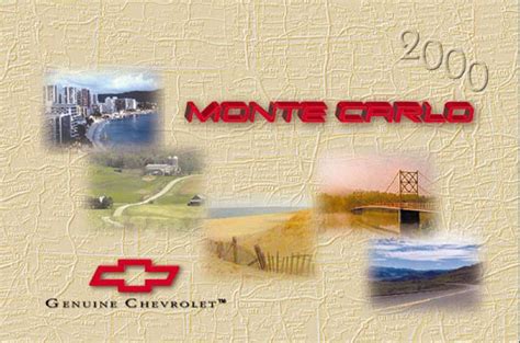 2000 chevy chevrolet monte carlo owners manual. - 2010 4 cyl chevy equinox repair manual.
