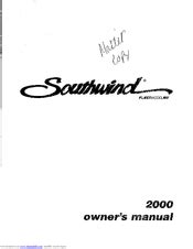 2000 fleetwood southwind owners information manual. - Bell dumper b18 a transmission manual.