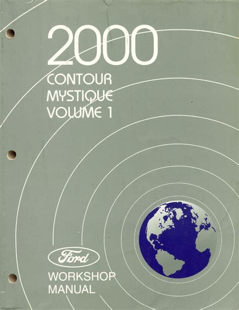 2000 ford contour mercury mystique service manual set 2 volume set and the electrical and vacuum troubleshooting manual. - Redemption manual 50 book 2 operating secured volume 2.