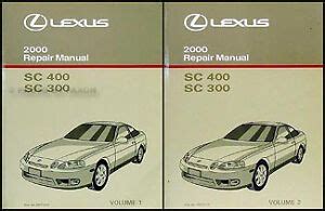 2000 lexus sc 300 and sc 400 owners manual original. - Hydril gk 13 5 8 operation manual.