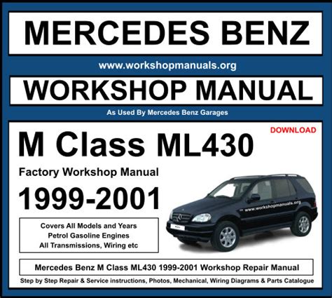 2000 mercedes benz m class ml430 owners manual. - Service manual for a vx commodore.