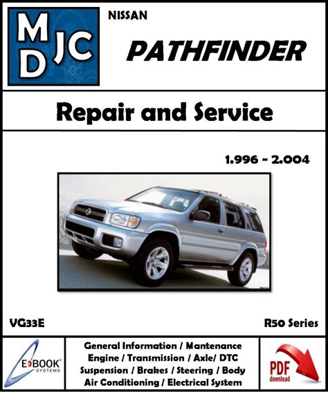 2000 nissan pathfinder modelo r50 series taller manual de servicio. - 2003 toyota sienna van wiring diagram manual original.